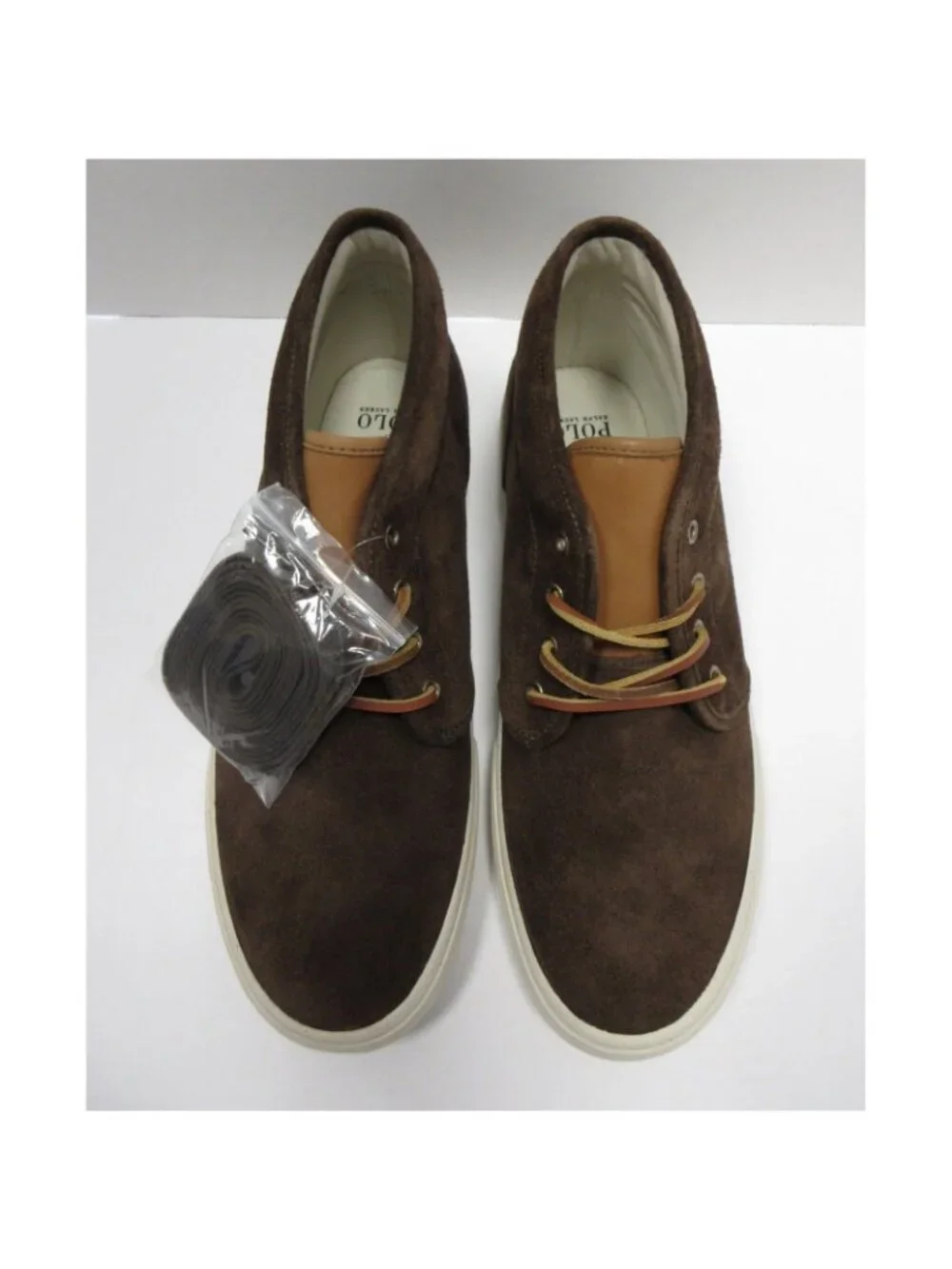 Polo Ralph Lauren Boots 11.5 D Keaton Chukka Suede Leather Sneakers